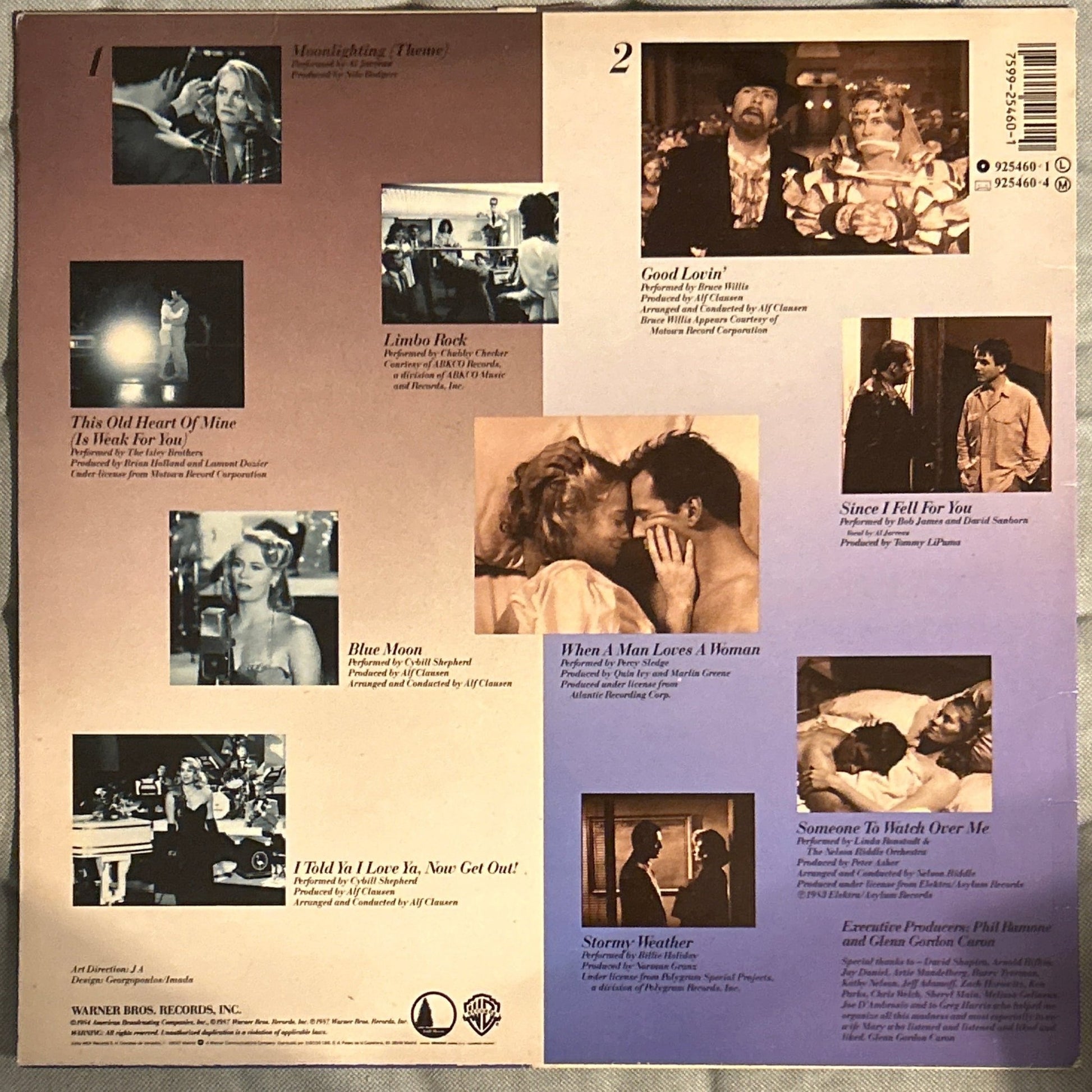 LP Banda Sonora - V/A ‎– Moonlighting ( Luz De Luna) 2ª Mano - DISCOS NAKASHA