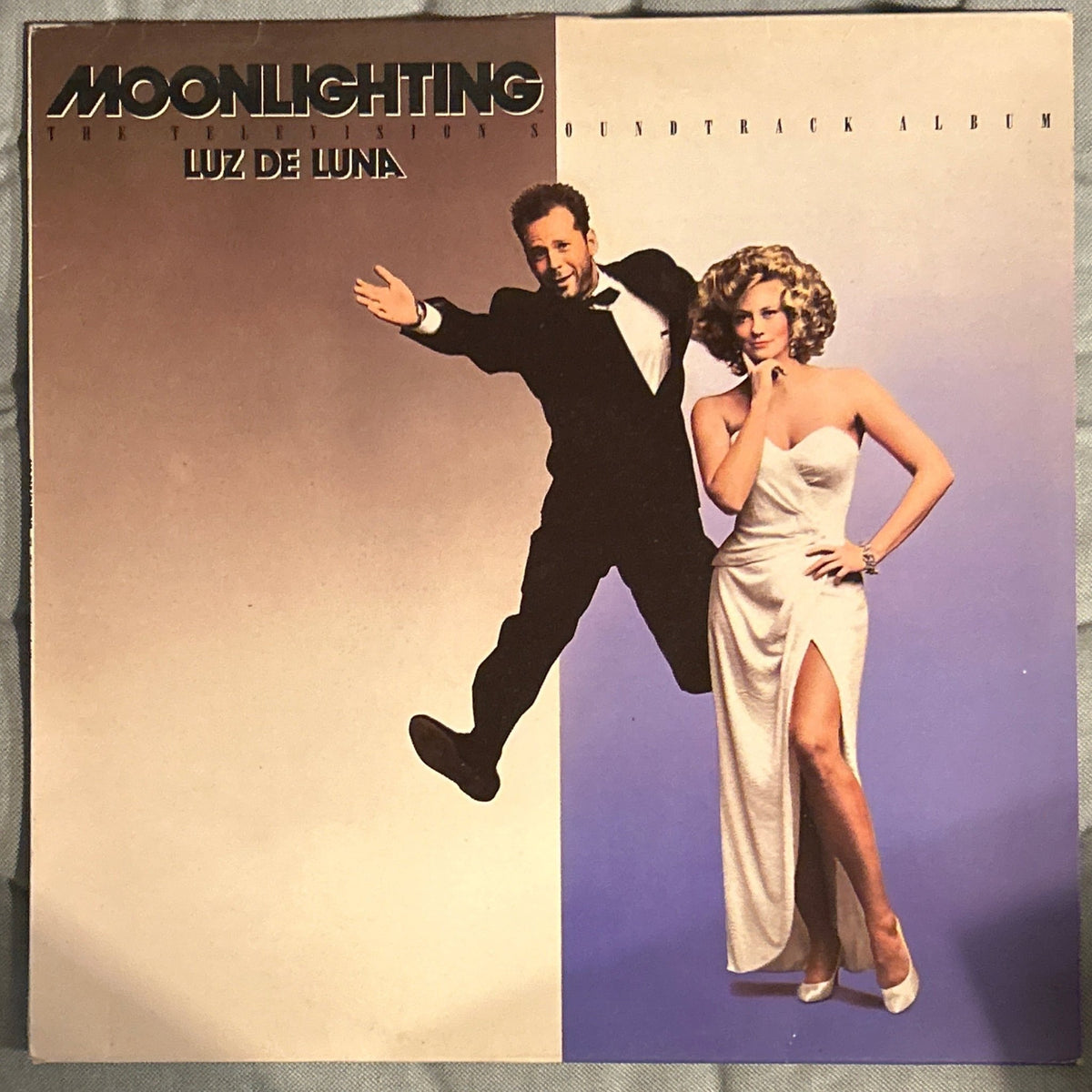 LP Banda Sonora - V/A ‎– Moonlighting ( Luz De Luna) 2ª Mano - DISCOS NAKASHA