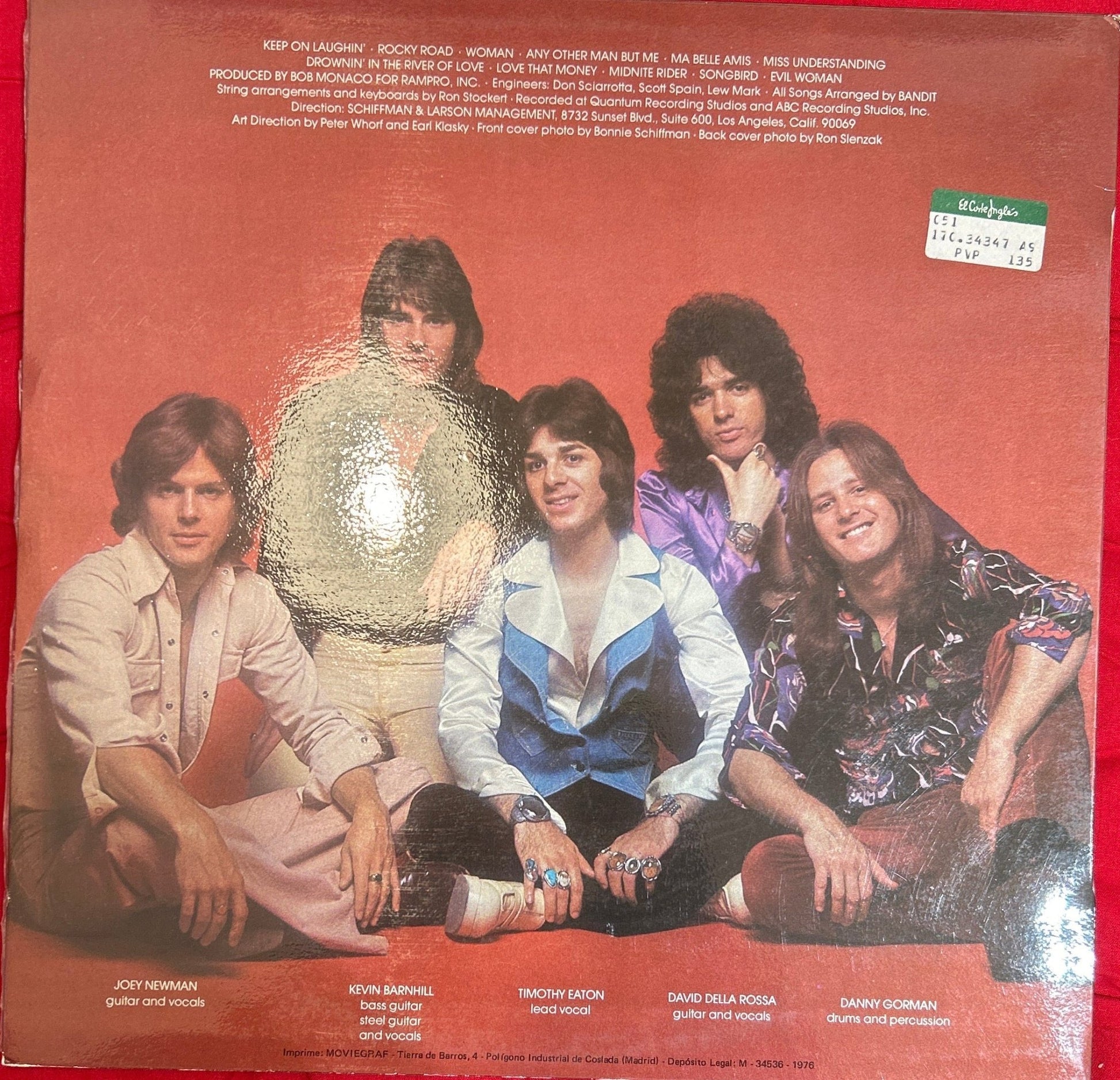 LP Bandit ‎– Bandit 2ª Mano - DISCOS NAKASHA