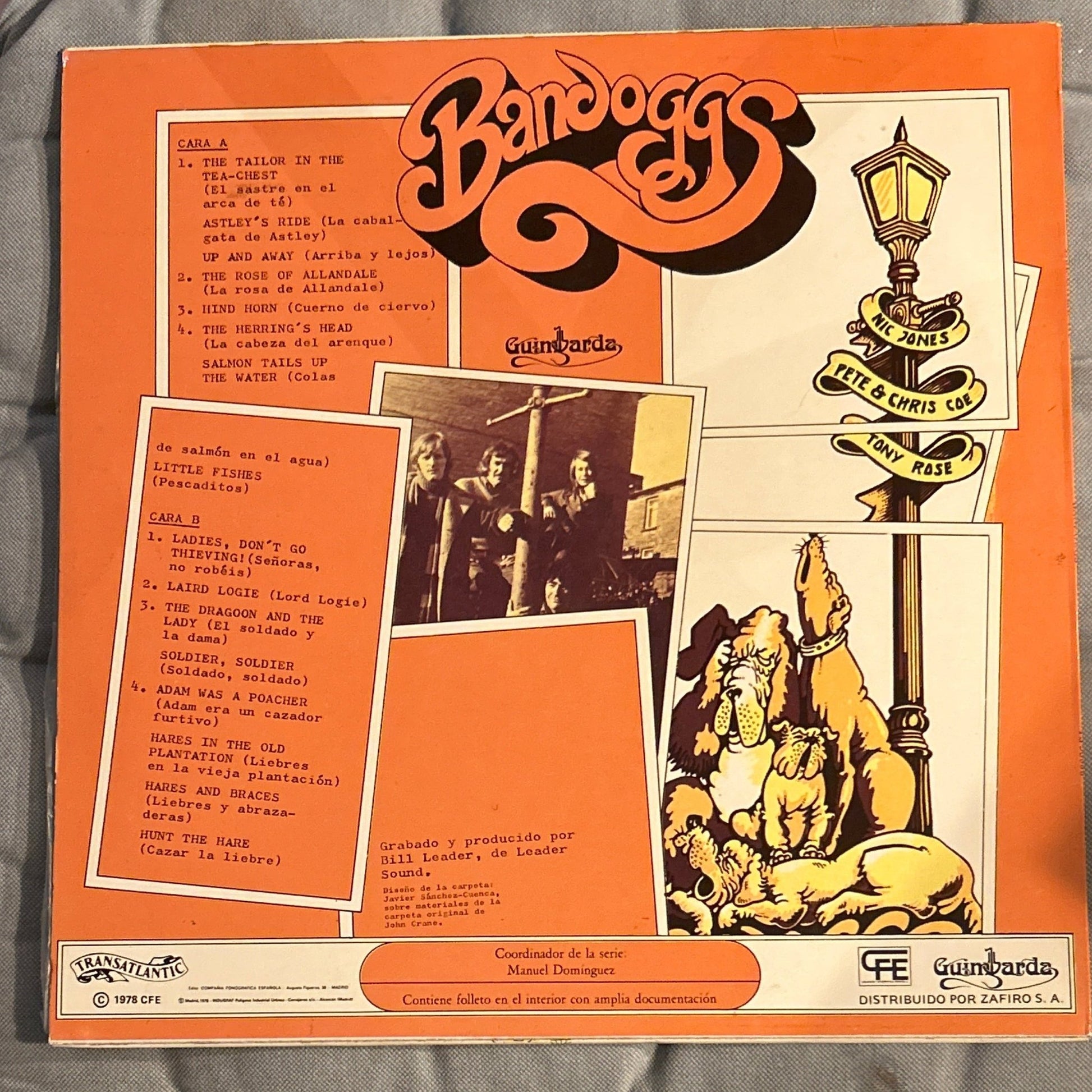 LP Bandoggs ‎– Bandoggs 2ª Mano - DISCOS NAKASHA