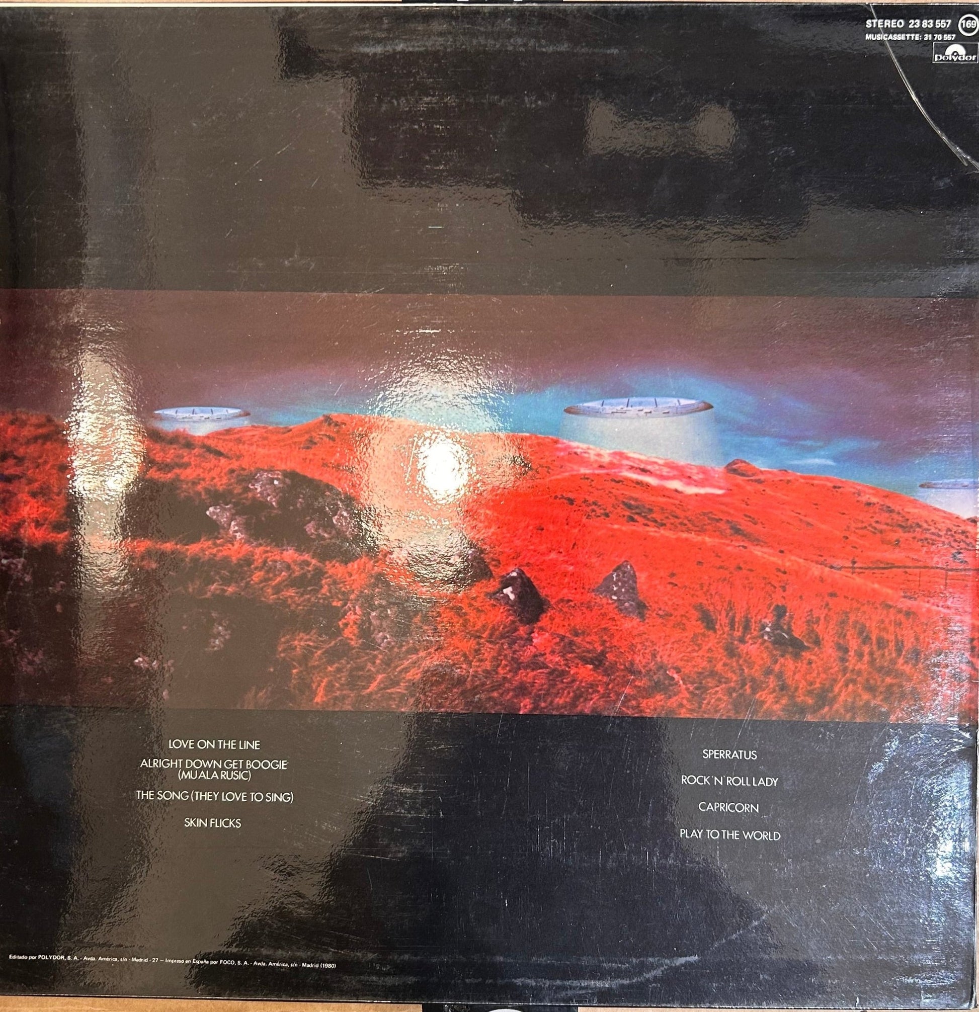 LP Barclay James Harvest ‎– Eyes Of The Universe 2ª Mano - DISCOS NAKASHA