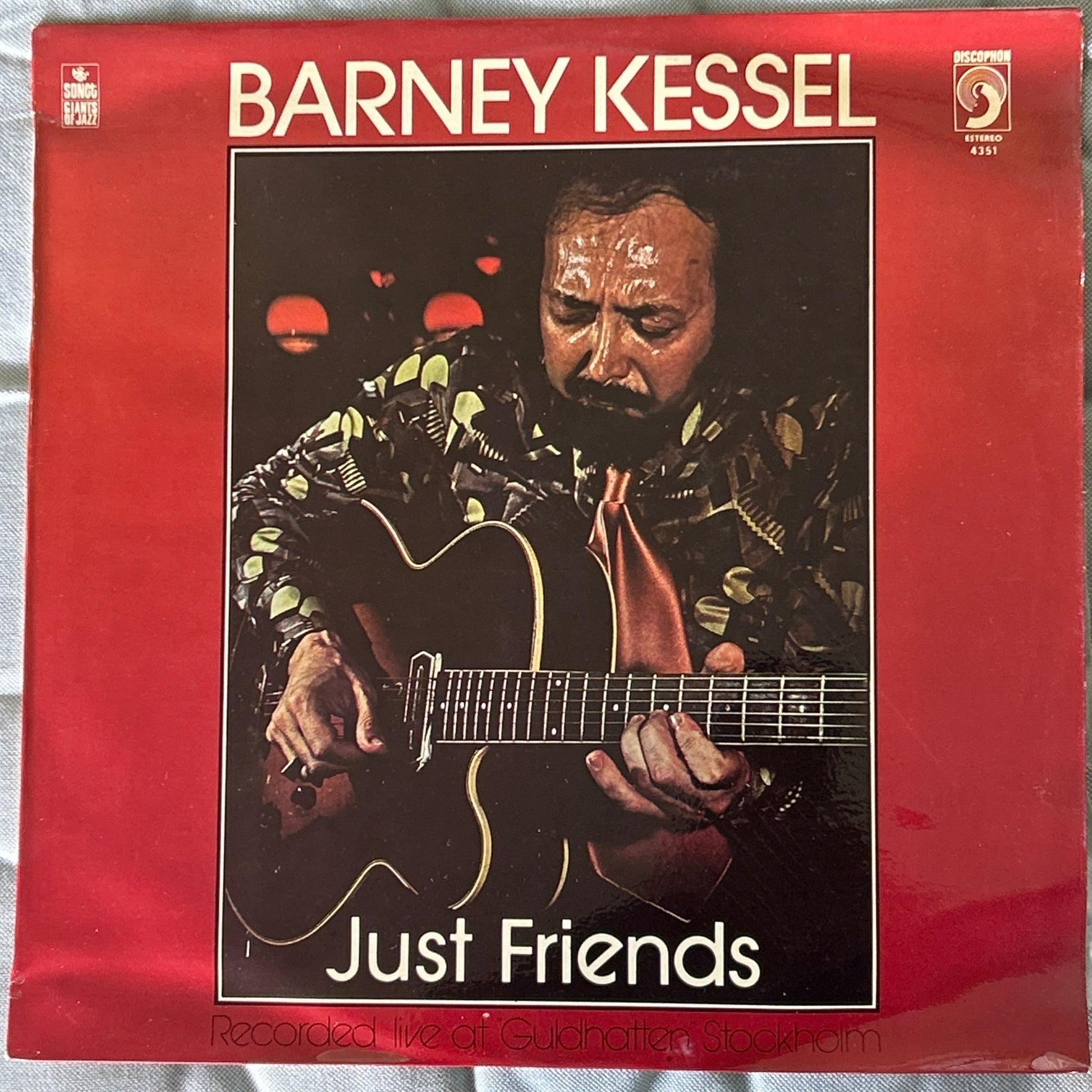 LP Barney Kessel ‎– Just Friends 2ª Mano - DISCOS NAKASHA