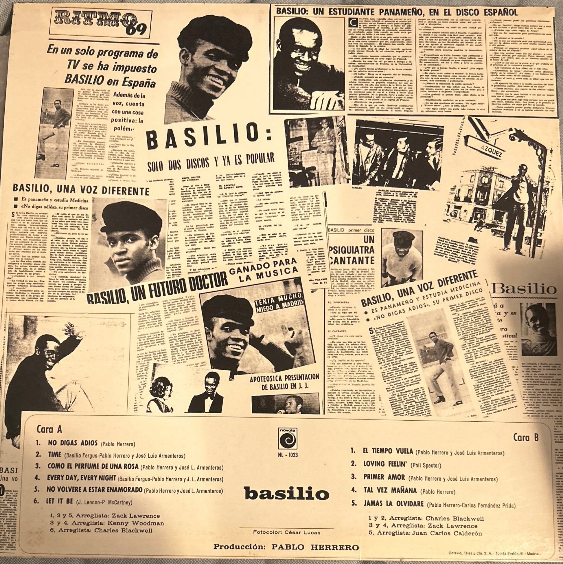 LP Basilio ‎– Basilio 2ª Mano (Producto exclusivo recogida en tienda) - DISCOS NAKASHA