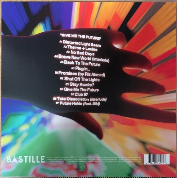 LP Bastille ‎– Give Me The Future Nuevo precintado - DISCOS NAKASHA