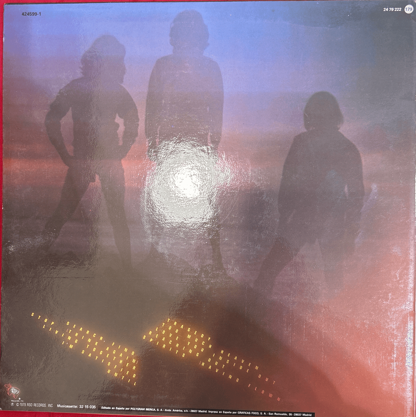 LP Bee Gees ‎– Spirits Having Flown 2ª Mano (Producto exclusivo recogida en tienda) - DISCOS NAKASHA