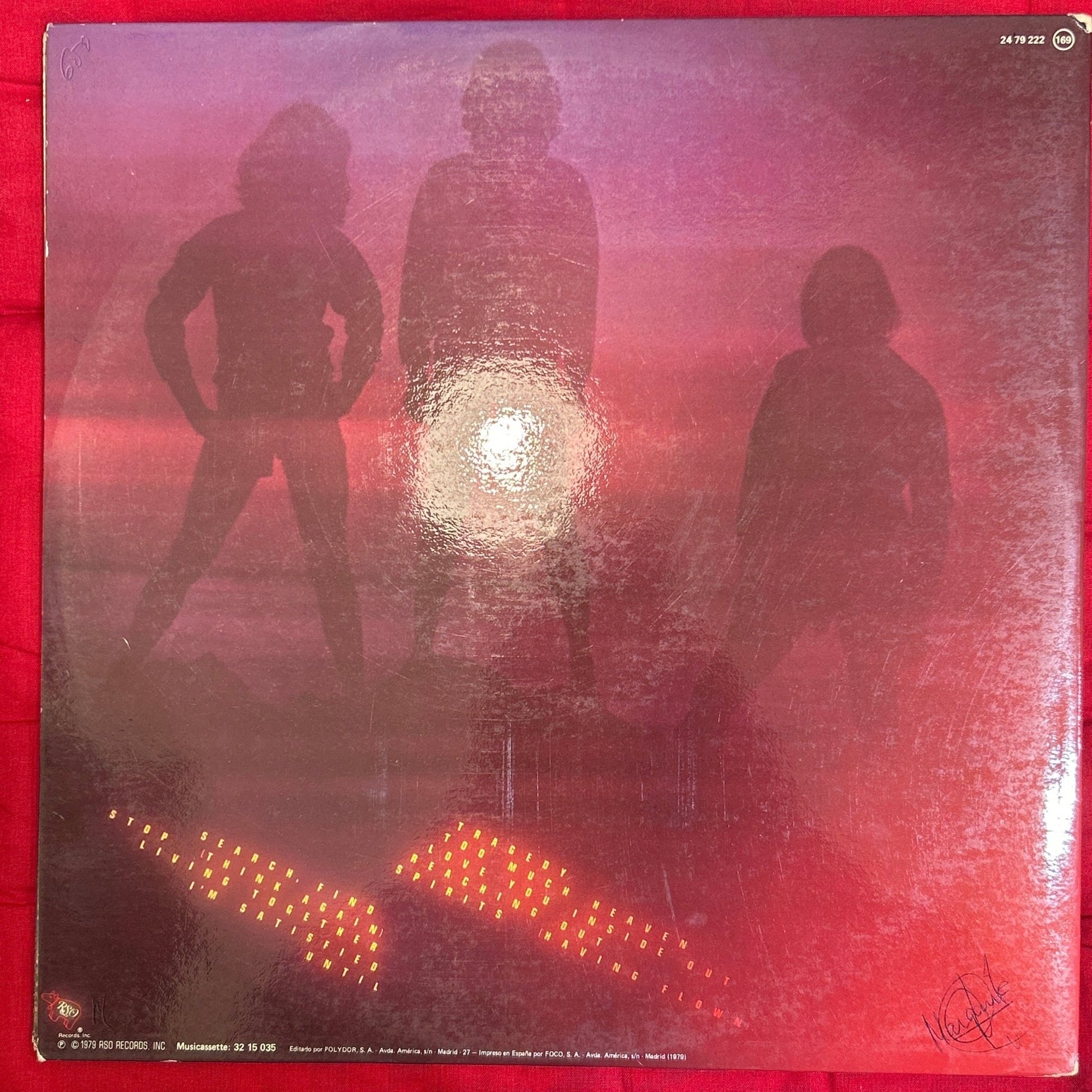 LP Bee Gees ‎– Spirits Having Flown 2ª Mano (Producto exclusivo recogida en tienda) - DISCOS NAKASHA