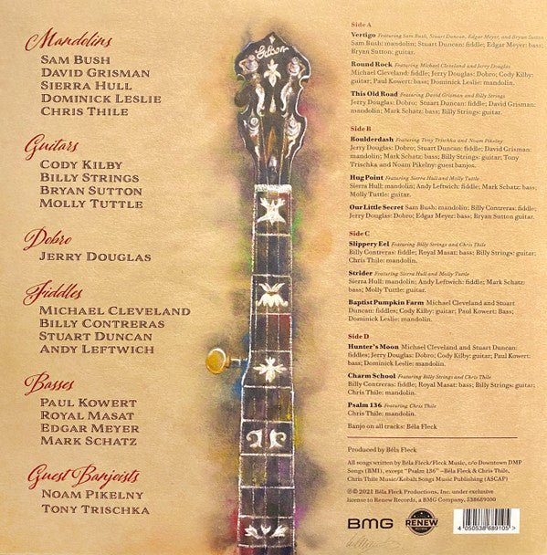 LP Bela Fleck – My Bluegrass Heart Nuevo precintado - DISCOS NAKASHA
