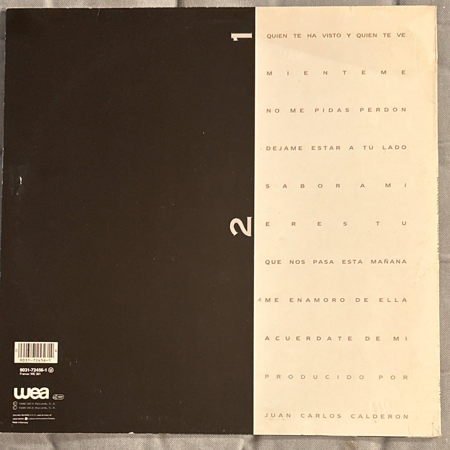 LP Bertín Osborne ‎– Acuerdate De Mi 2ª Mano (Producto exclusivo recogida en tienda) - DISCOS NAKASHA