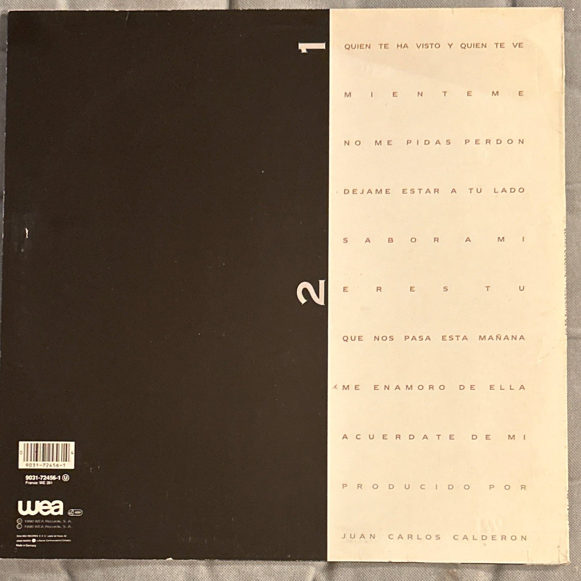 LP Bertín Osborne ‎– Acuerdate De Mi 2ª Mano (Producto exclusivo recogida en tienda) - DISCOS NAKASHA