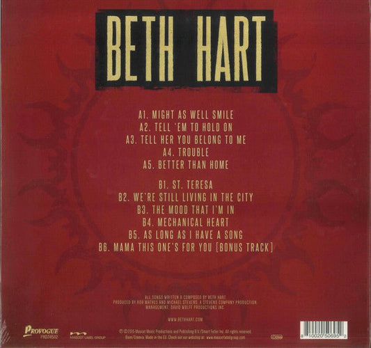 LP Beth Hart – Better Than Home Nuevo precintado - DISCOS NAKASHA