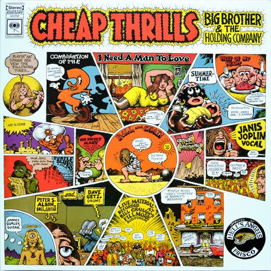 LP Big Brother & The Holding Company ‎– Cheap Thrills Nuevo precintado - DISCOS NAKASHA