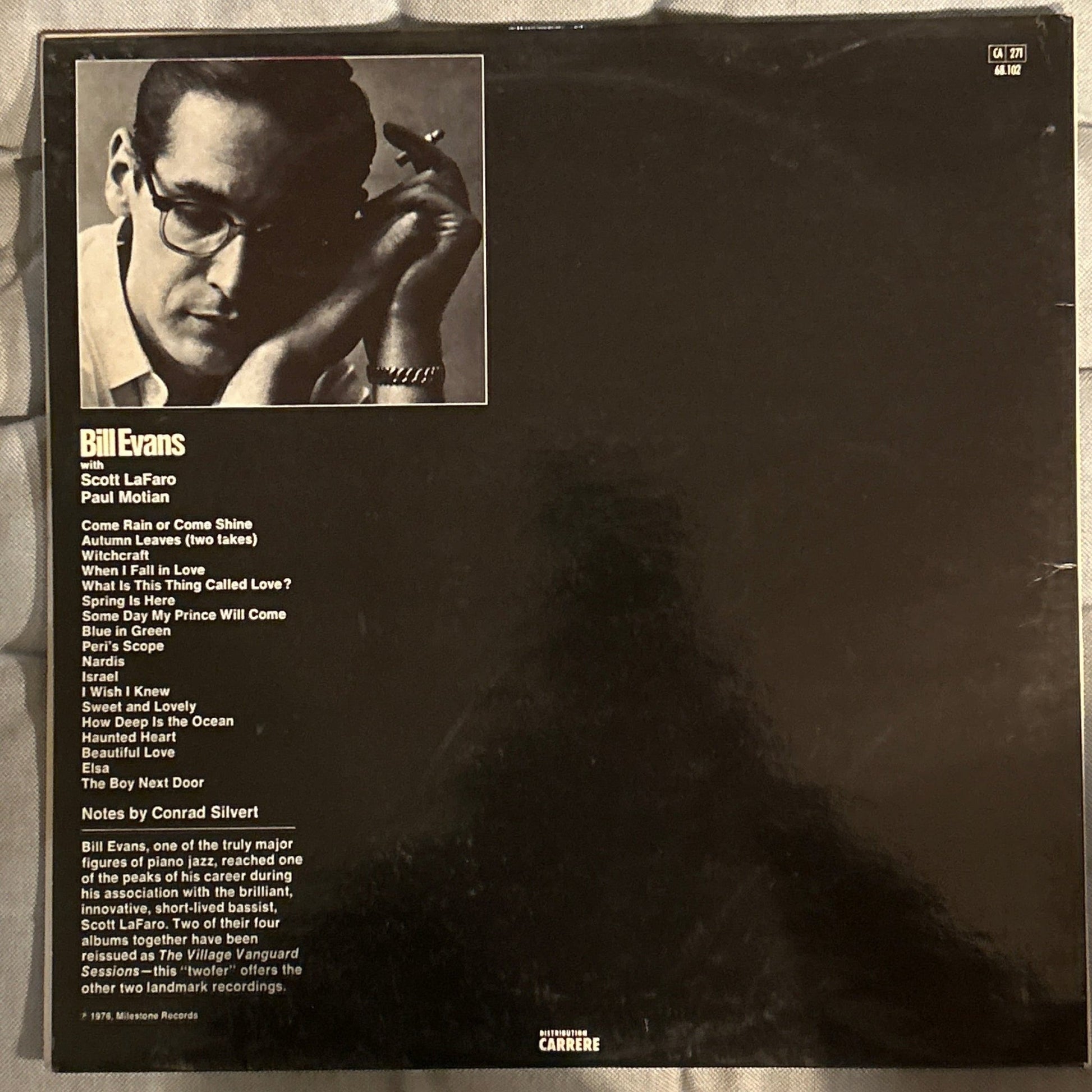 LP Bill Evans ‎– Spring Leaves 2ª Mano - DISCOS NAKASHA