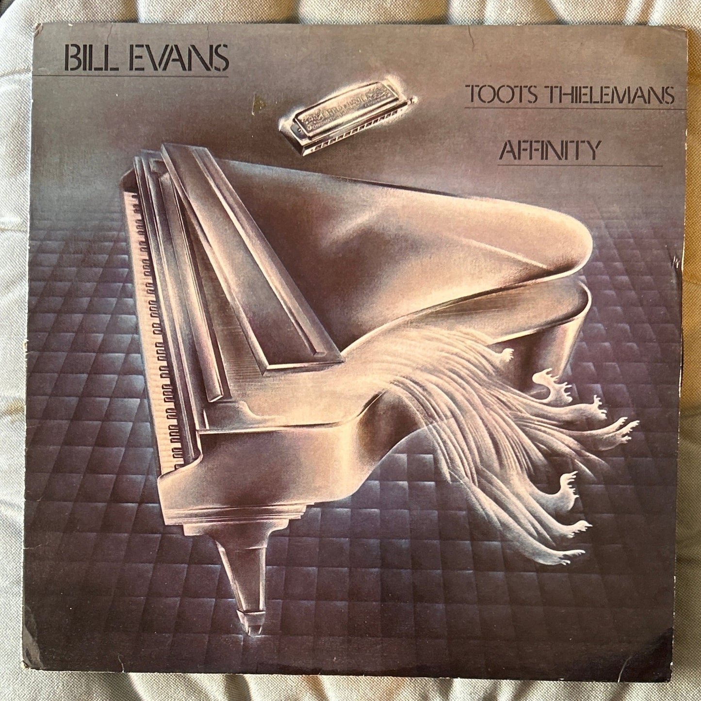 LP Bill Evans / Toots Thielemans ‎– Affinity 2ª Mano - DISCOS NAKASHA