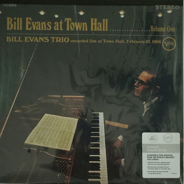LP Bill Evans Trio – Bill Evans At Town Hall (Volume One) Nuevo precintado - DISCOS NAKASHA
