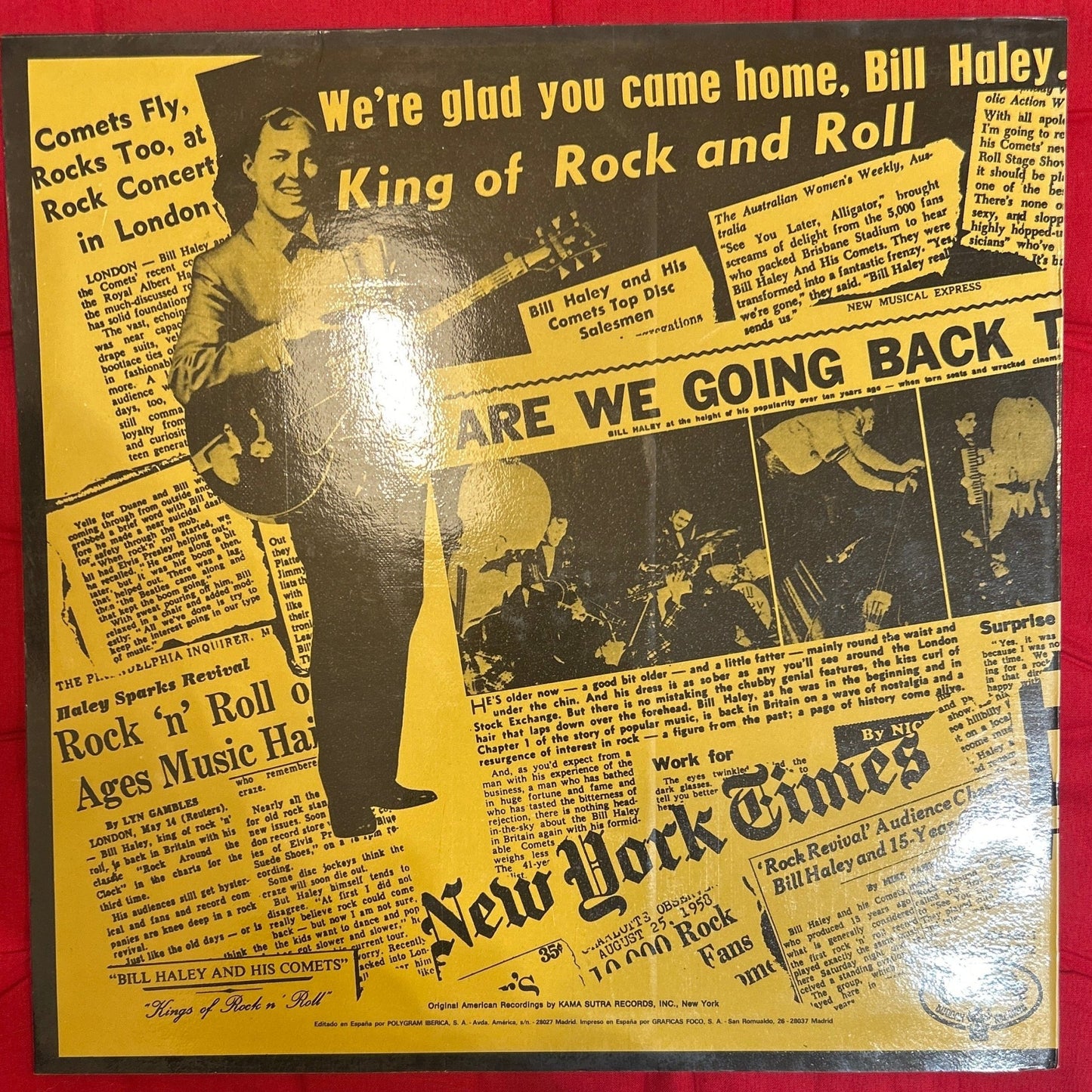 LP Bill Haley & The Comets* ‎– Bill Haley's Scrapbook 2ª Mano (Producto exclusivo recogida en tienda) - DISCOS NAKASHA