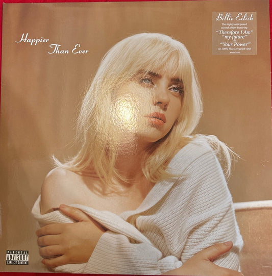 LP Billie Eilish ‎– Happier Than Ever 2ª Mano - DISCOS NAKASHA