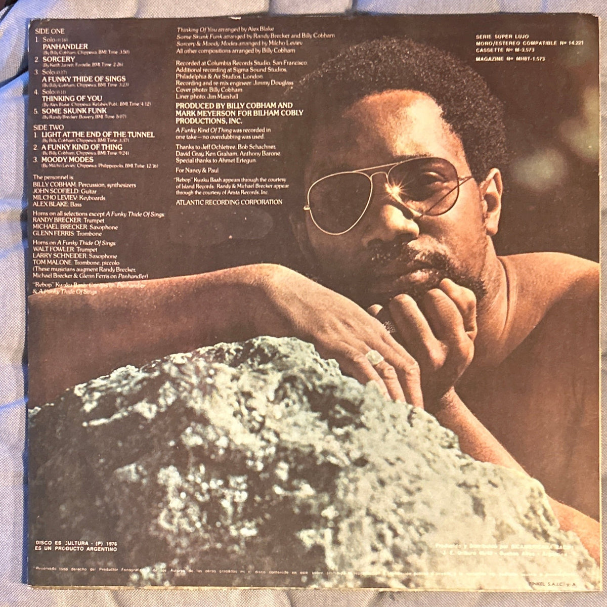 LP Billy Cobham ‎– A Funky Thide Of Sings 2ª Mano - DISCOS NAKASHA