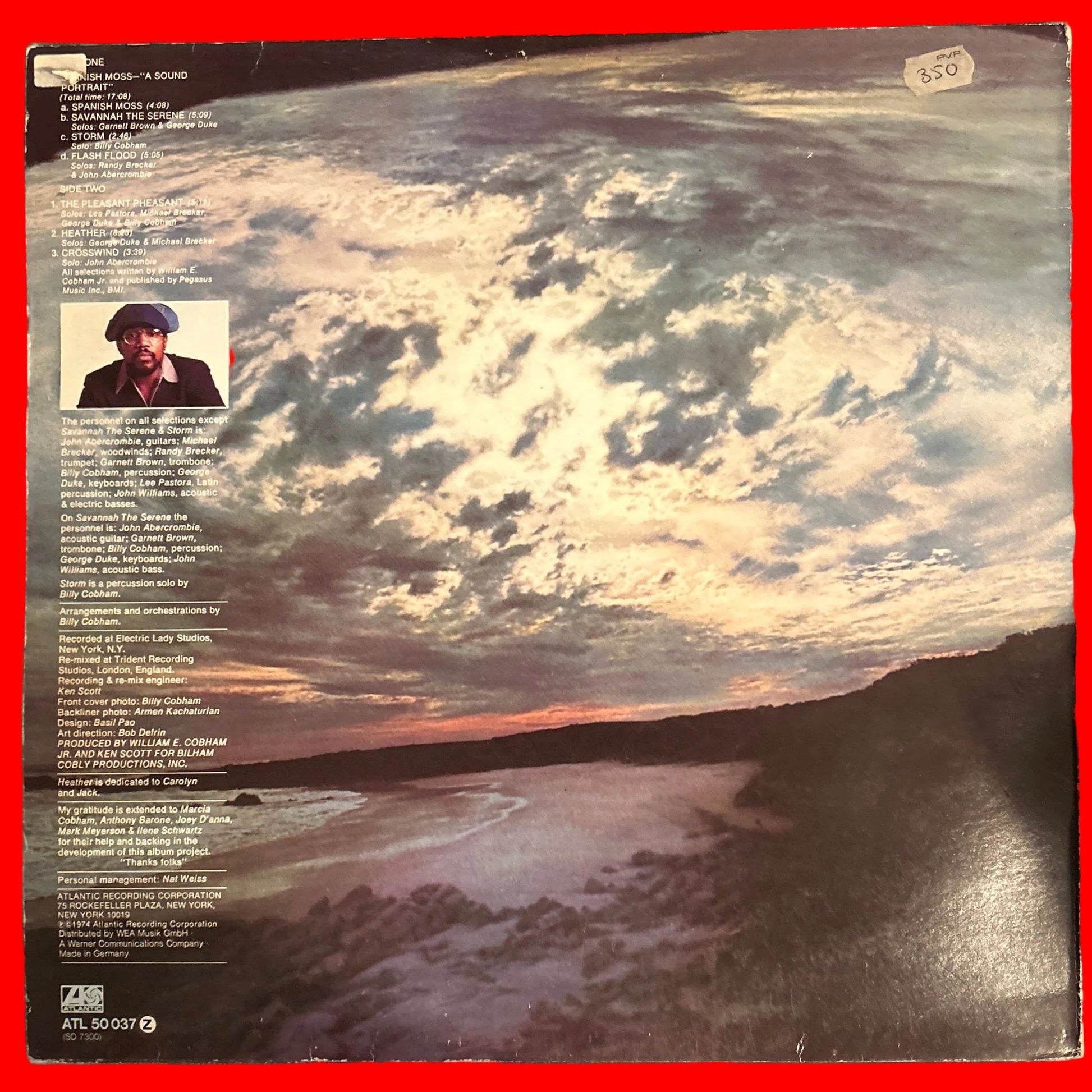 LP Billy Cobham ‎– Crosswinds 2ª Mano - DISCOS NAKASHA