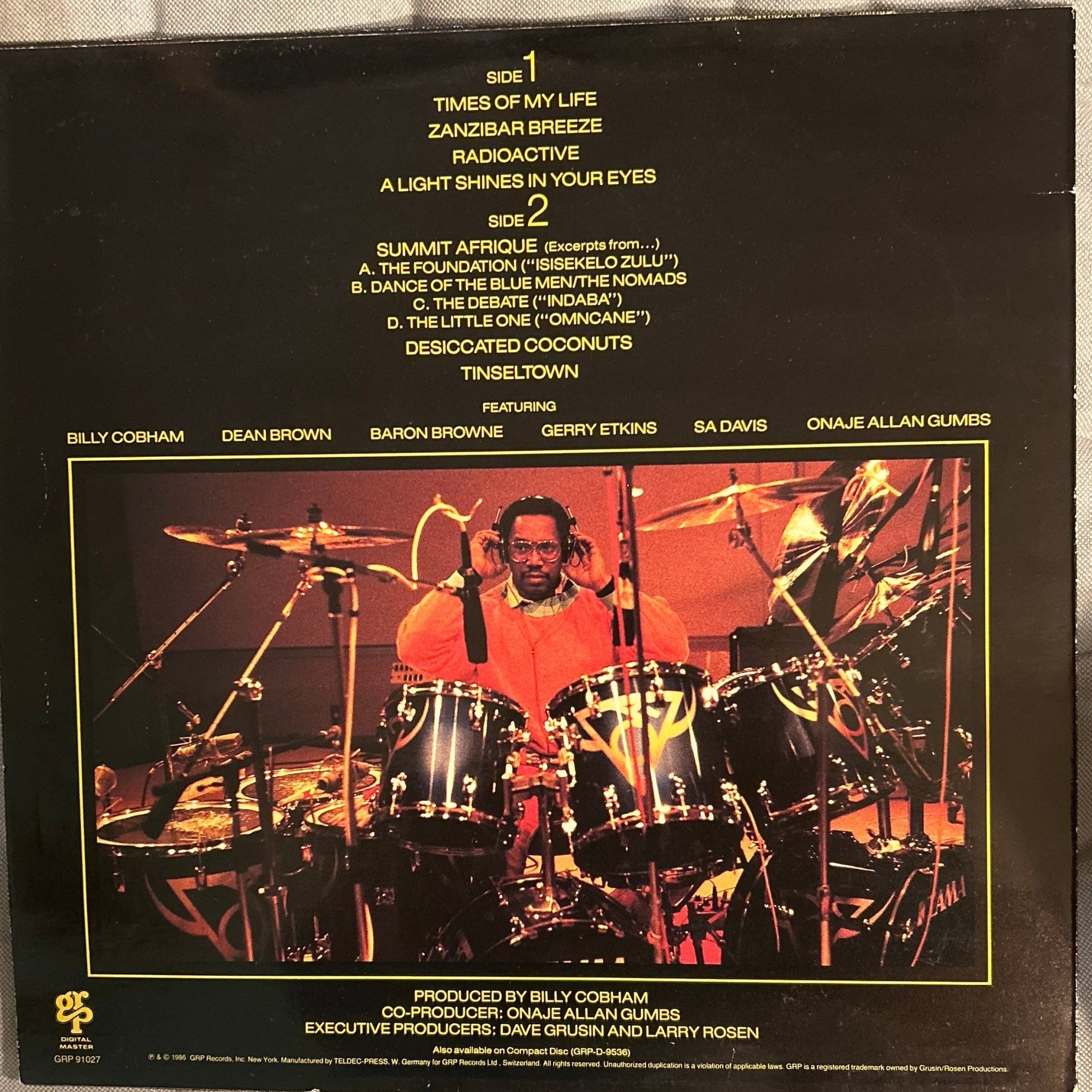 LP Billy Cobham ‎– Powerplay 2ª Mano - DISCOS NAKASHA