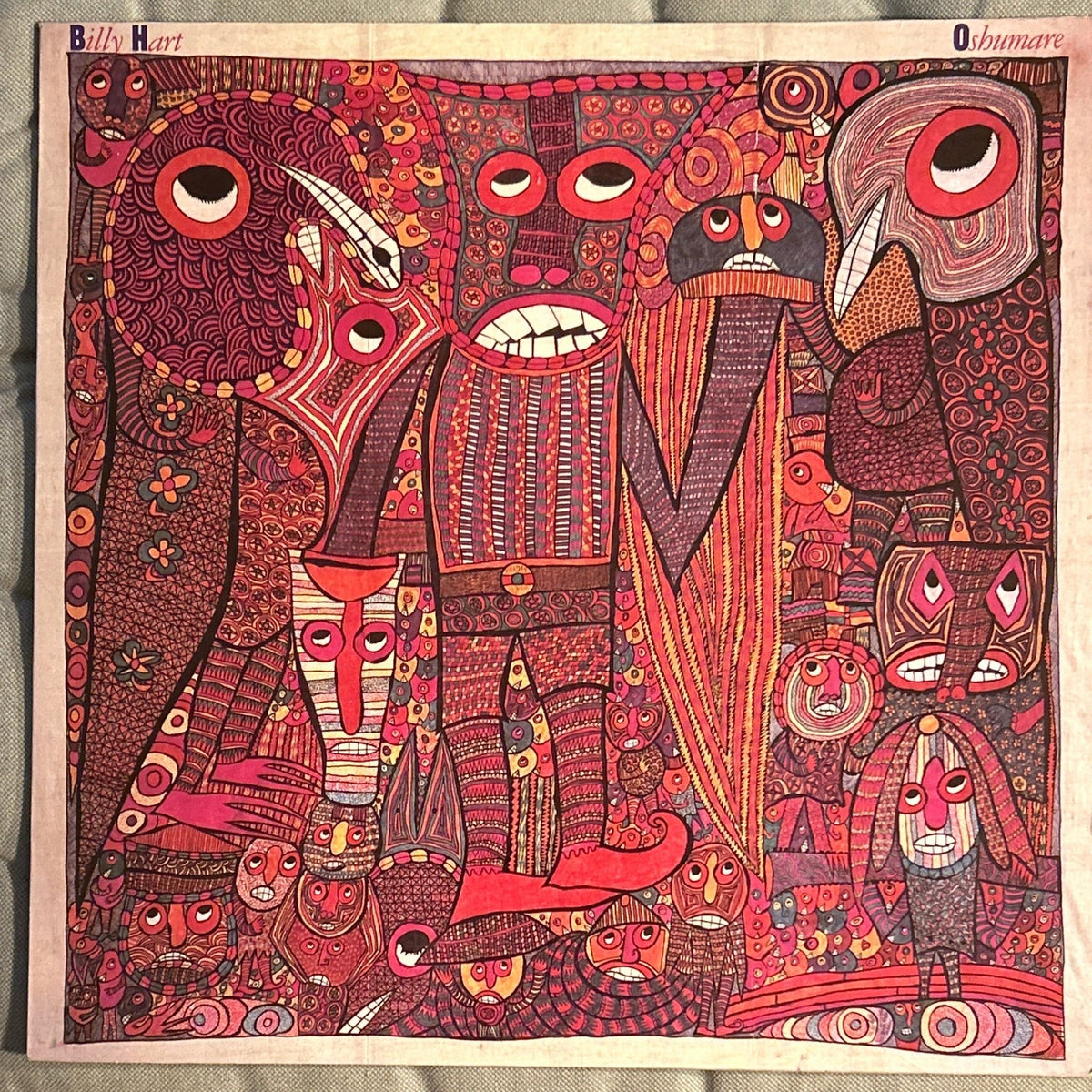 LP Billy Hart – Oshumare 2ª Mano - DISCOS NAKASHA