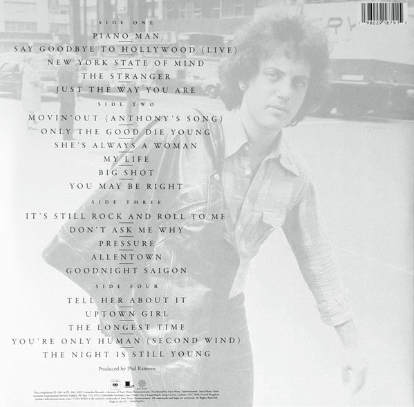 LP Billy Joel ‎– Greatest Hits Volume I & Volume II Nuevo precintado - DISCOS NAKASHA