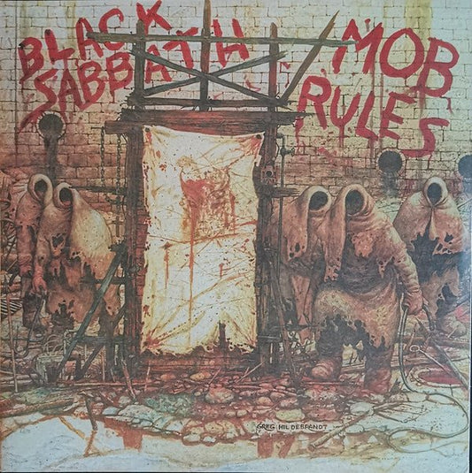 LP Black Sabbath ‎– Mob Rules Nuevo precintado - DISCOS NAKASHA