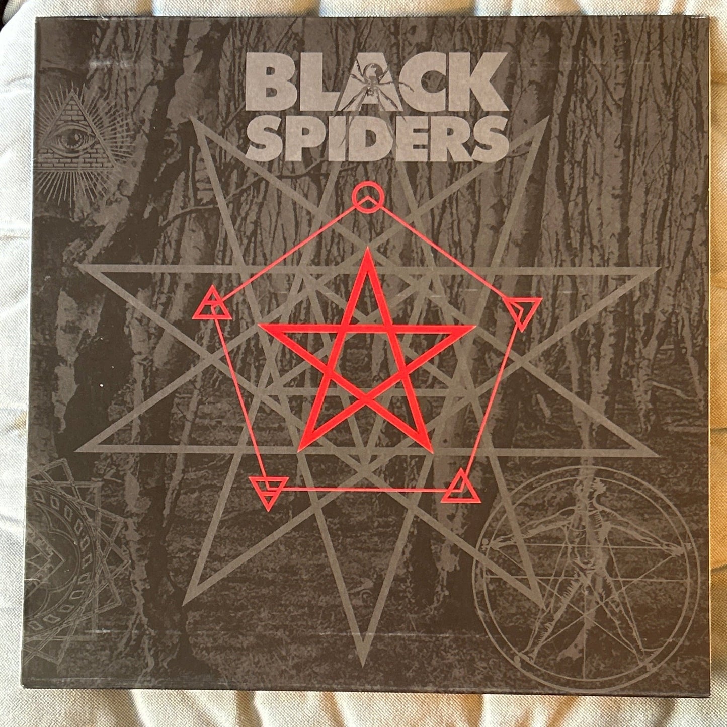 LP Black Spiders ‎– Black Spiders 2ª Mano - DISCOS NAKASHA