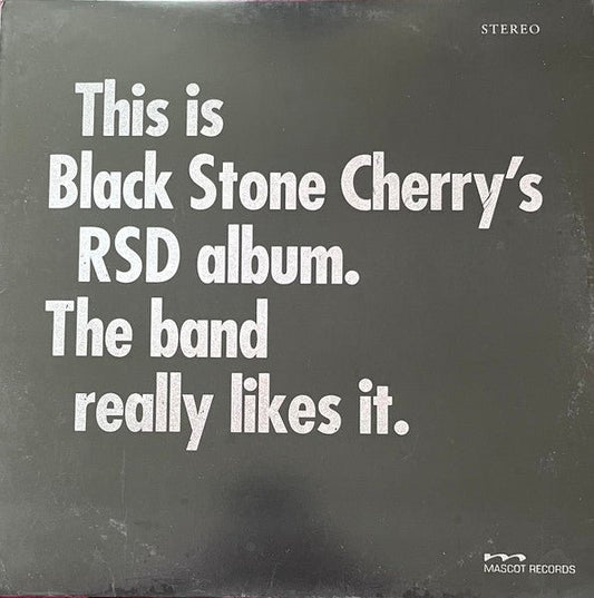 LP Black Stone Cherry – This Is Black Stone Cherry's RSD Album. The Band Really Likes It. Nuevo precintado - DISCOS NAKASHA