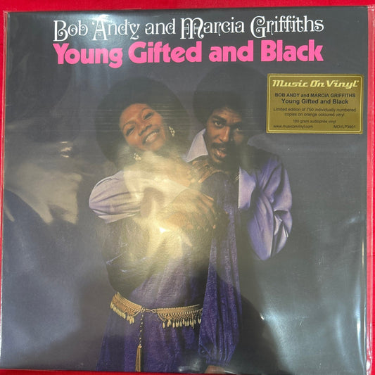 LP Bob Andy & Marcia Griffiths – Young Gifted And Black Nuevo precintado - DISCOS NAKASHA