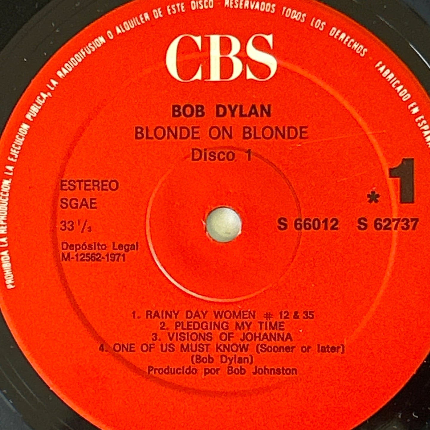 LP Bob Dylan – Blonde On Blonde 2ª Mano - DISCOS NAKASHA