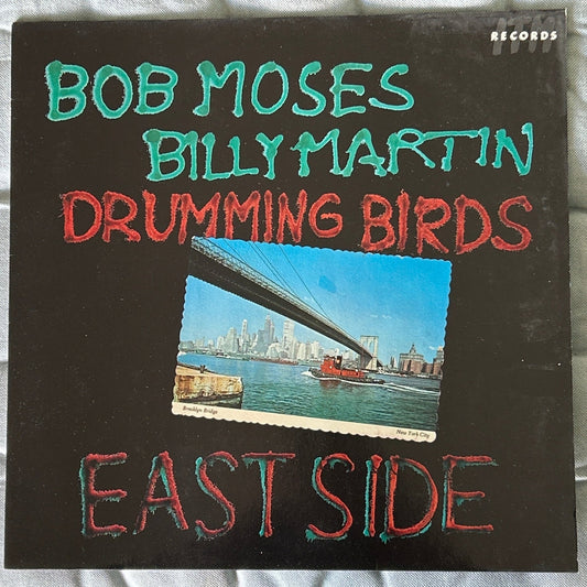 LP Bob Moses, Billy Martin ‎– Drumming Birds 2ª Mano - DISCOS NAKASHA