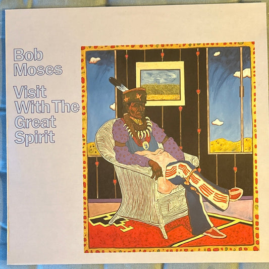LP Bob Moses ‎– Visit With The Great Spirit 2ª Mano - DISCOS NAKASHA
