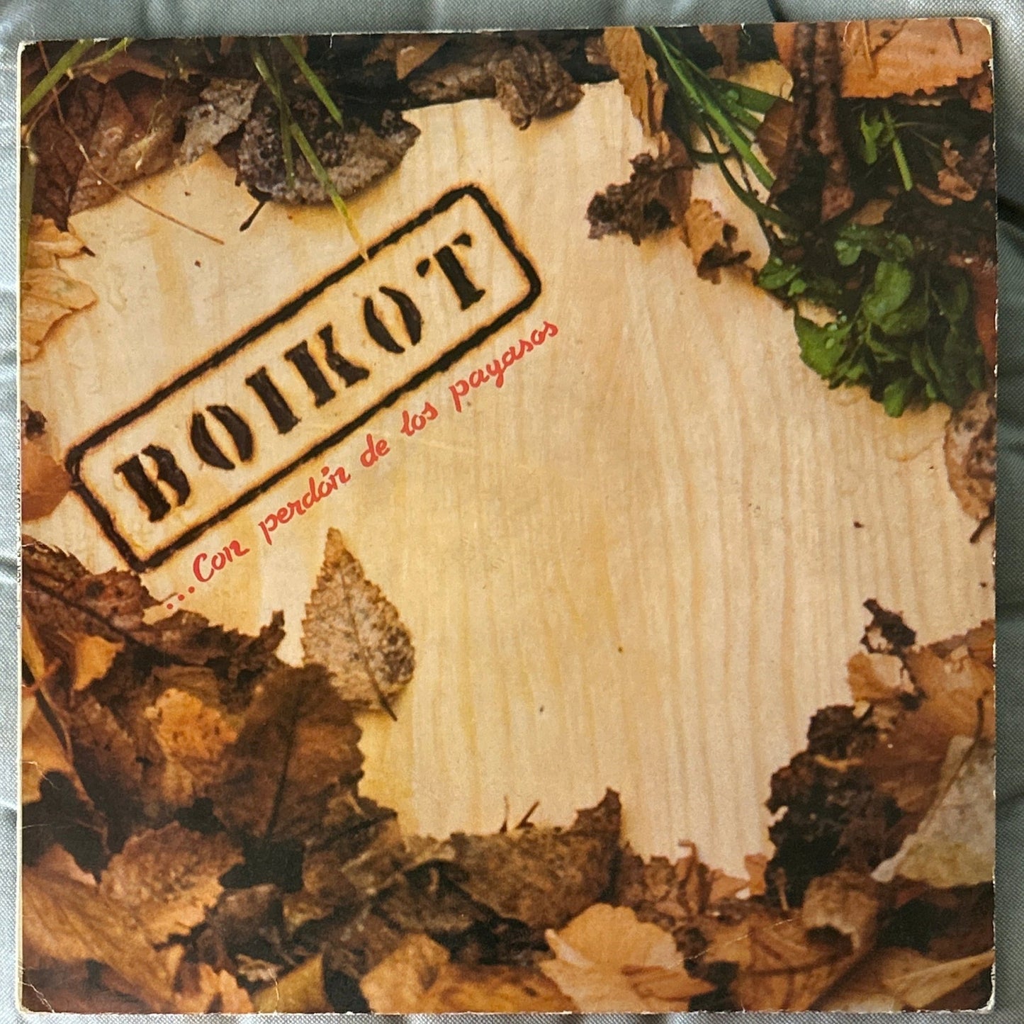 LP Boikot – ...Con Perdón De Los Payasos 2ª Mano - DISCOS NAKASHA