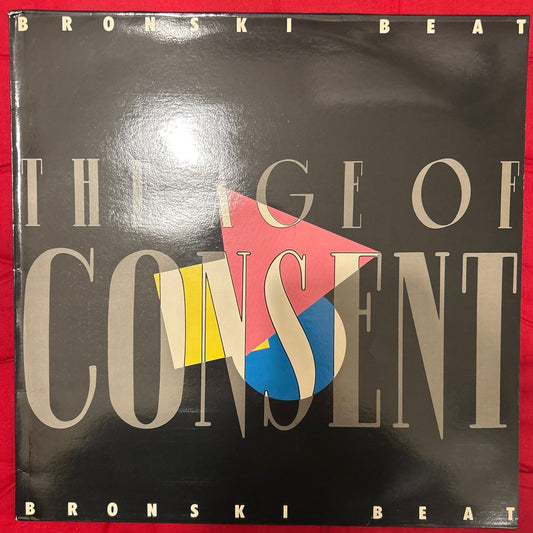 LP Bronski Beat ‎– The Age Of Consent 2ª Mano - DISCOS NAKASHA