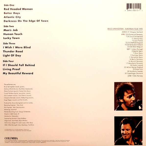 LP Bruce Springsteen – In Concert / MTV Plugged Nuevo precintado - DISCOS NAKASHA