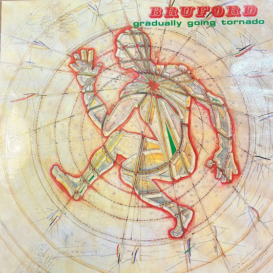 LP Bruford ‎– Gradually Going Tornado 2ª Mano - DISCOS NAKASHA
