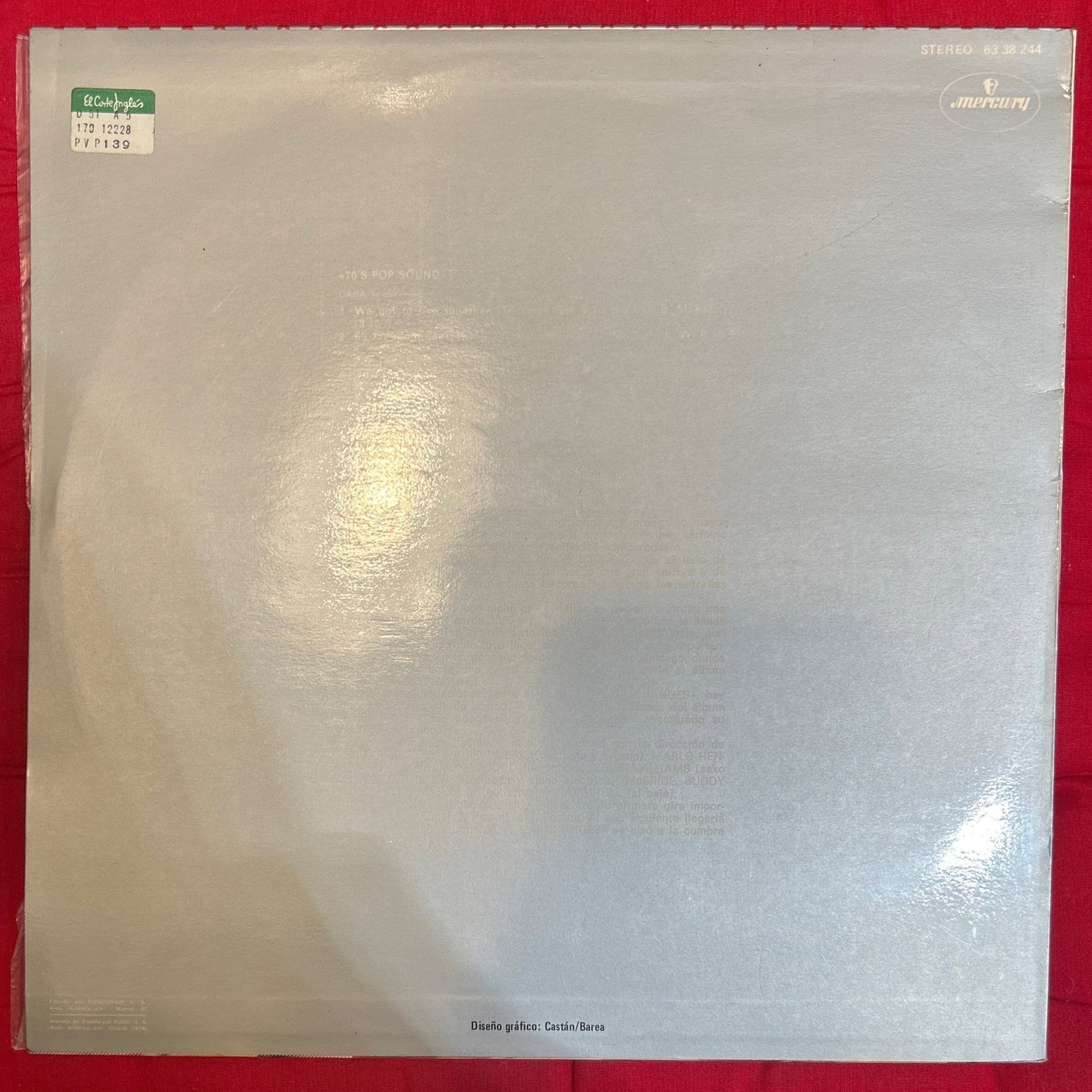 LP Buddy Miles ‎– 70's Pop Sound 2ª Mano - DISCOS NAKASHA