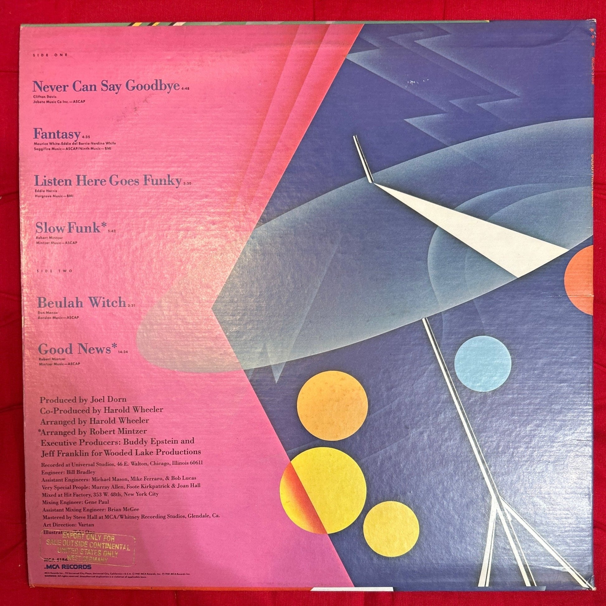LP Buddy Rich Band ‎– Buddy Rich Band 2ª Mano - DISCOS NAKASHA