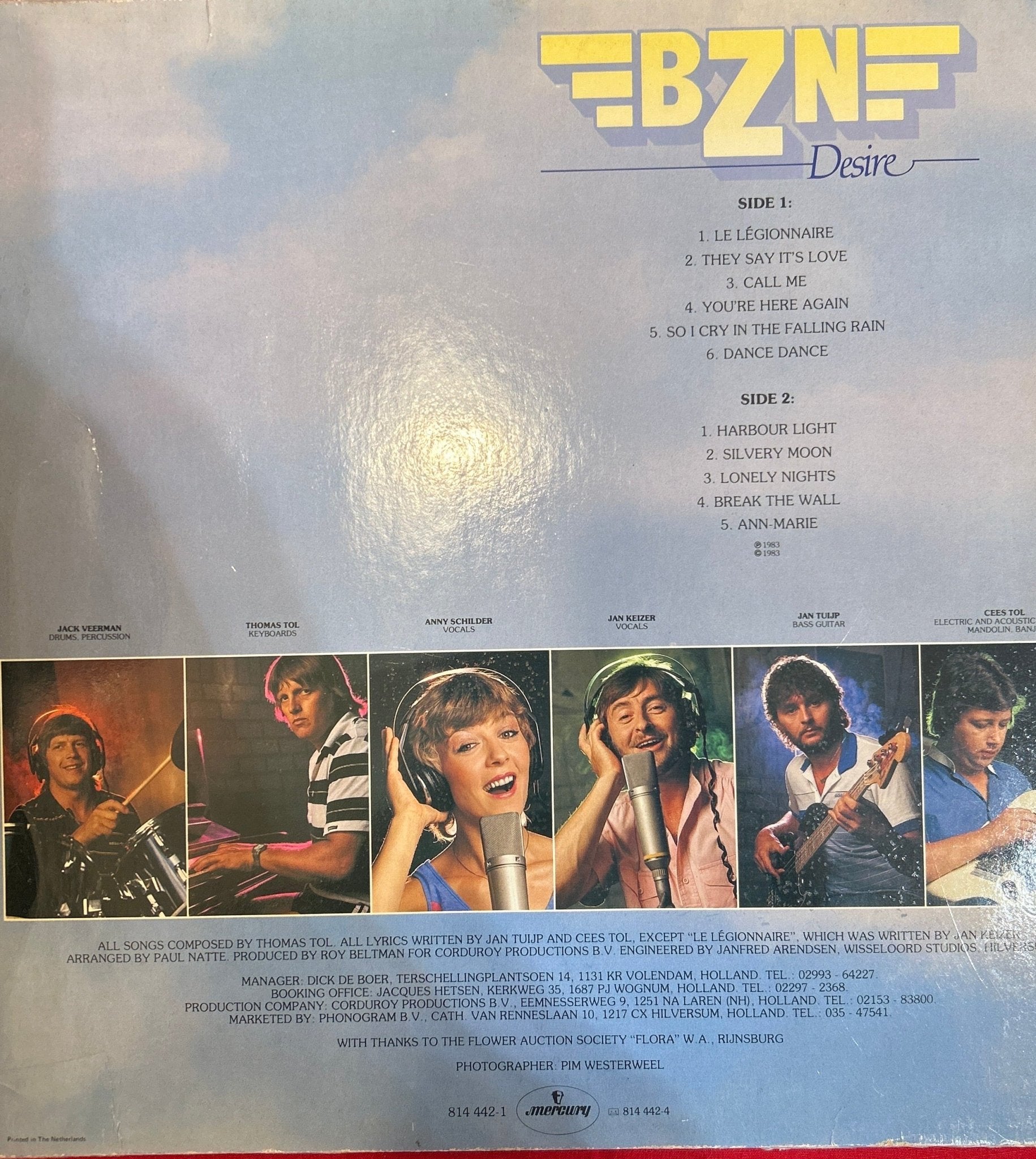 LP BZN ‎– Desire 2ª mano (Producto exclusivo recogida en tienda) - DISCOS NAKASHA