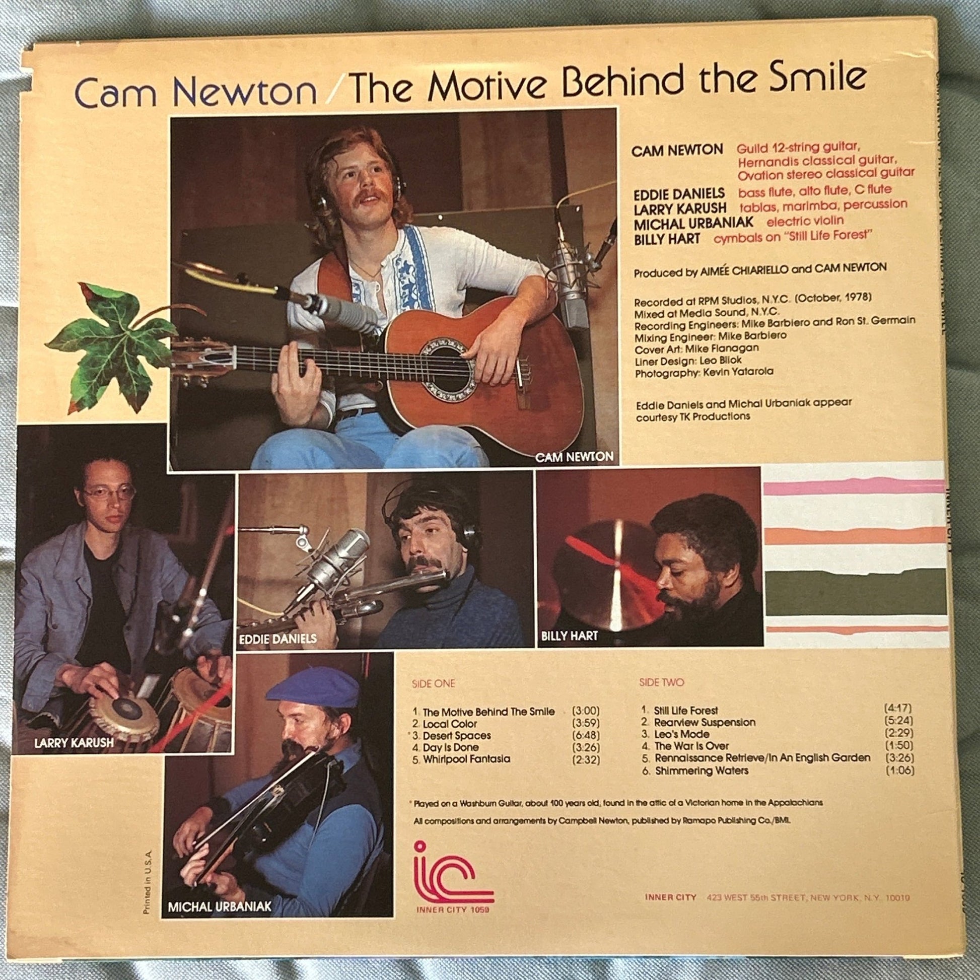 LP Cam Newton ‎– The Motive Behind The Smile 2ª Mano - DISCOS NAKASHA