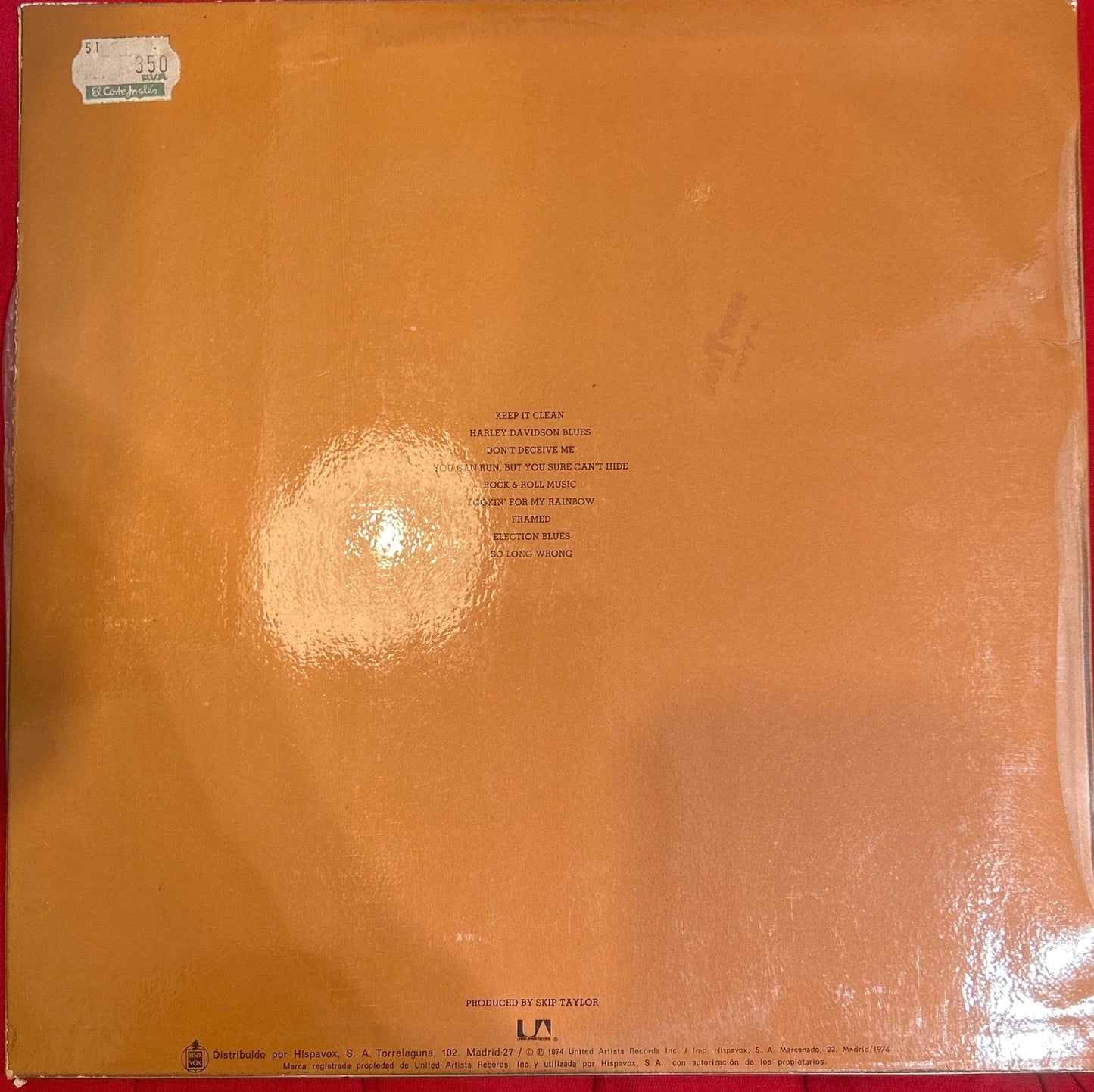 LP Canned Heat ‎– The New Age 2ª Mano - DISCOS NAKASHA