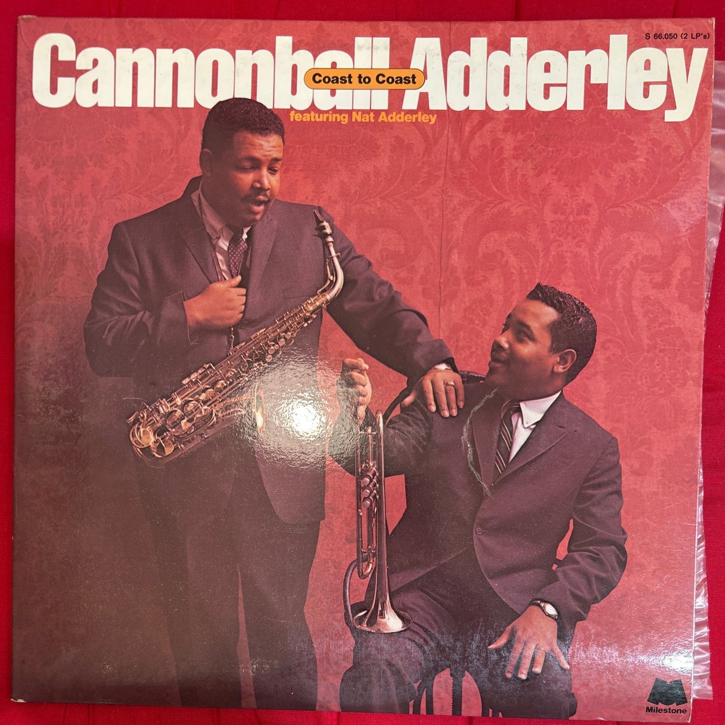 LP Cannonball Adderley Featuring Nat Adderley ‎– Coast To Coast 2ª Mano - DISCOS NAKASHA