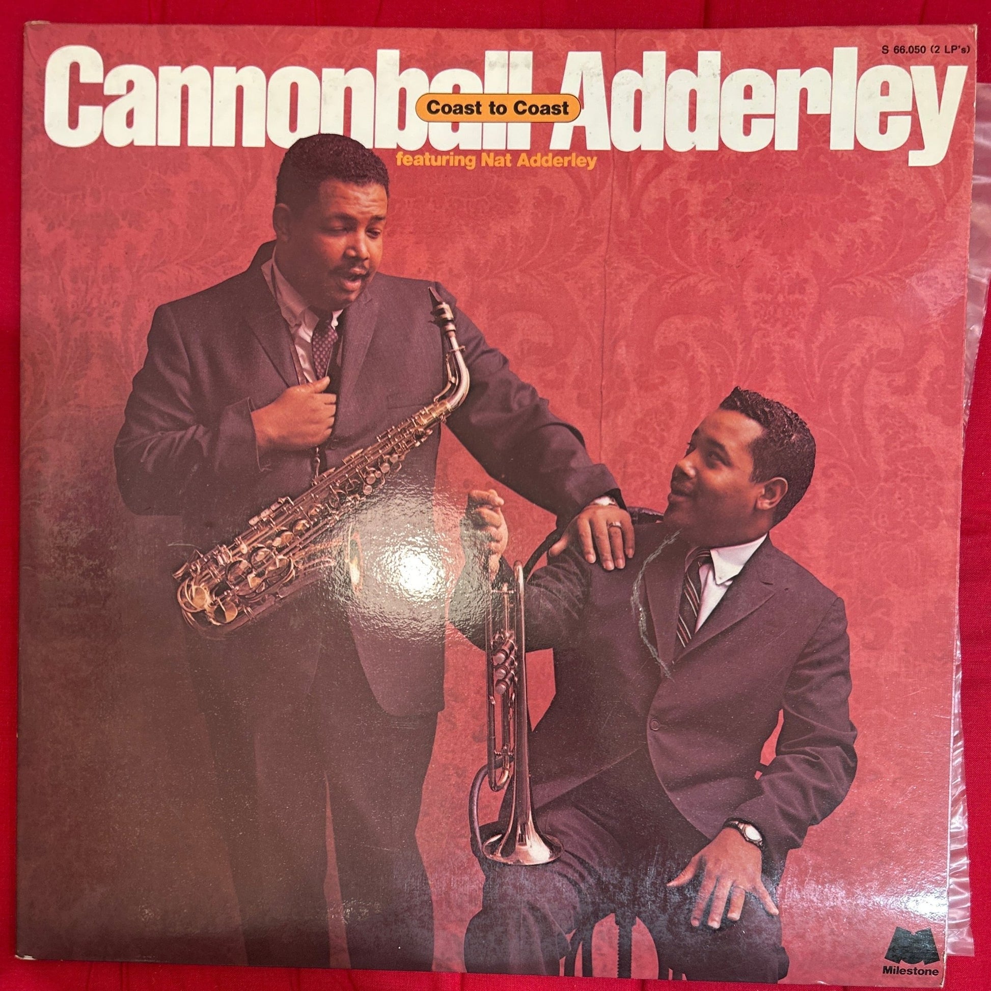 LP Cannonball Adderley Featuring Nat Adderley ‎– Coast To Coast 2ª Mano - DISCOS NAKASHA