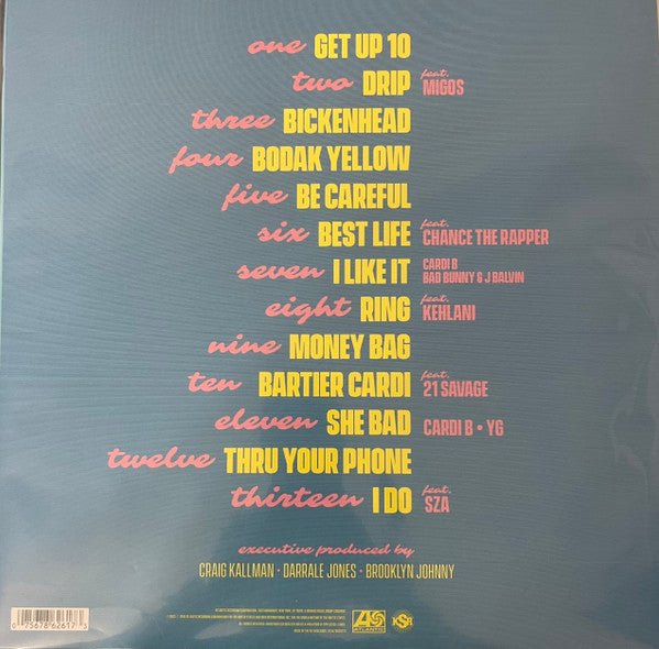 LP Cardi B ‎– Invasion of Privacy Nuevo precintado - DISCOS NAKASHA