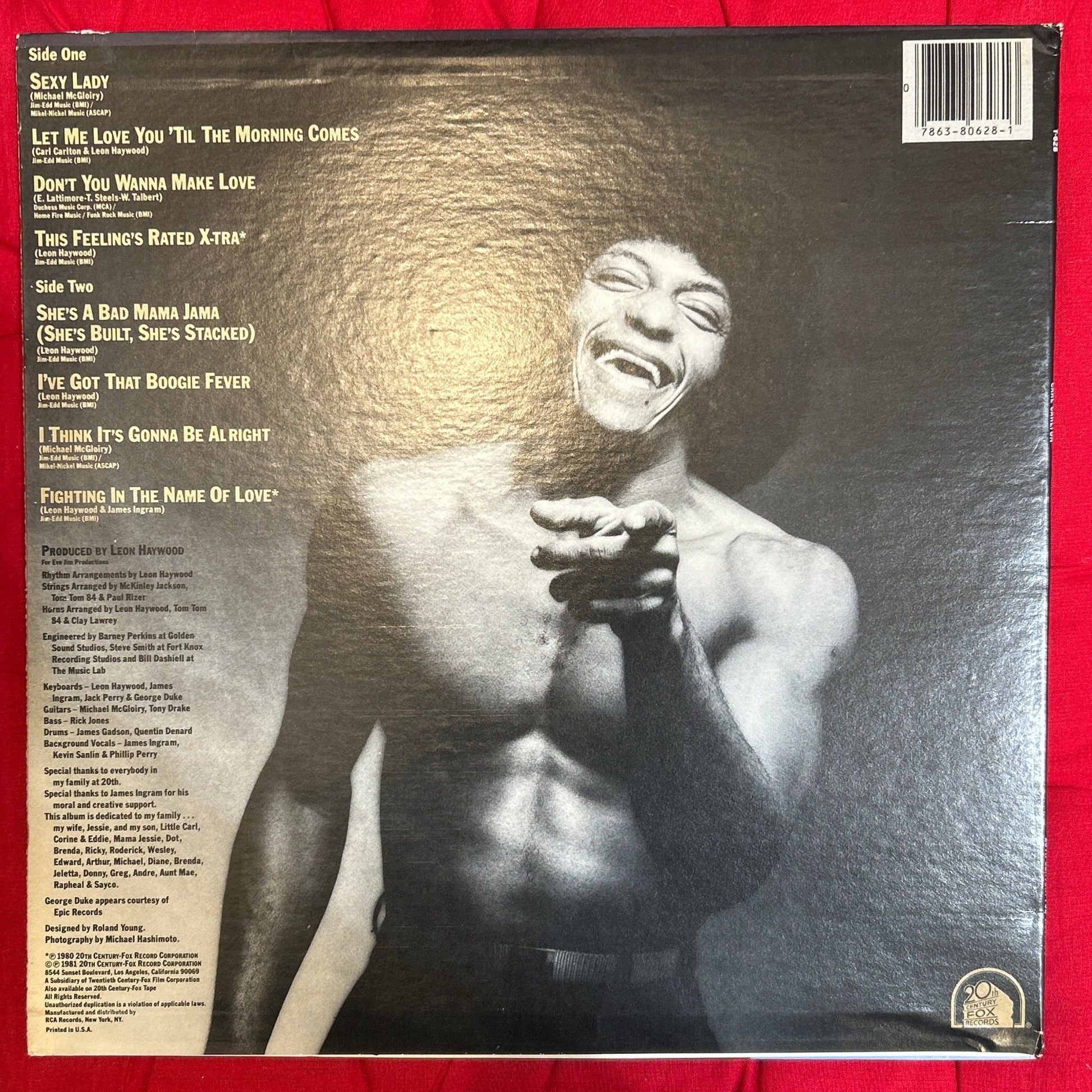 LP Carl Carlton ‎– Carl Carlton Ed. USA 2ª mano - DISCOS NAKASHA
