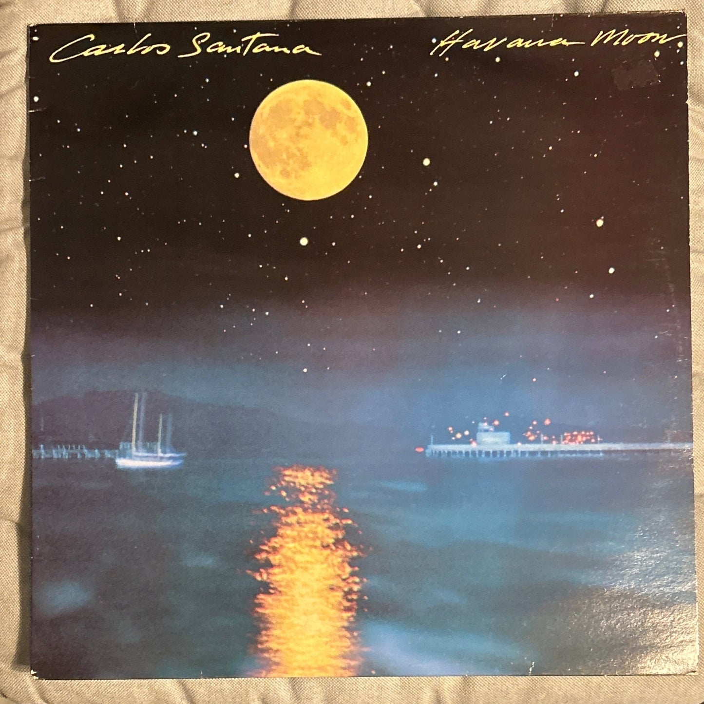 LP Carlos Santana ‎– Havana Moon 2ª Mano - DISCOS NAKASHA