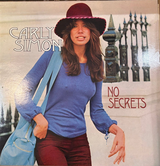LP Carly Simon ‎– No Secrets 2ª Mano - DISCOS NAKASHA