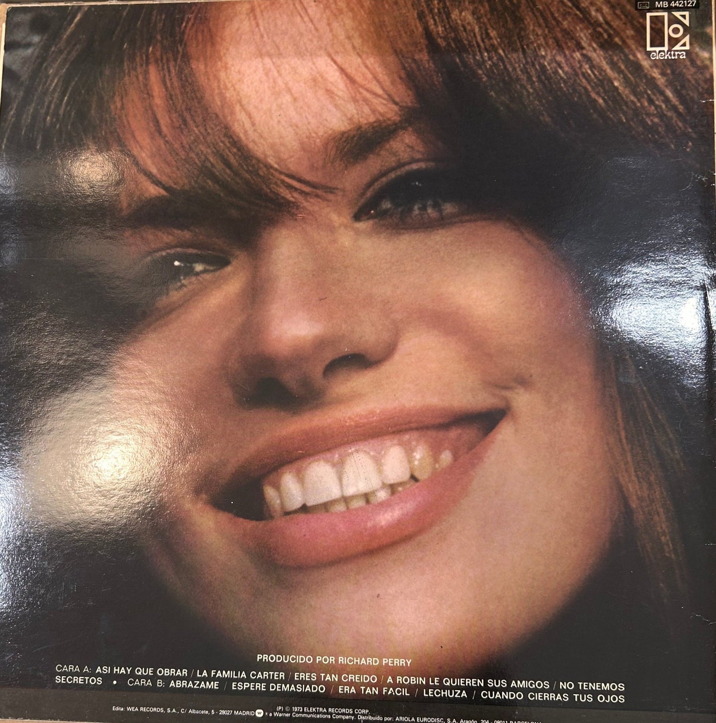 LP Carly Simon ‎– No Secrets 2ª Mano - DISCOS NAKASHA