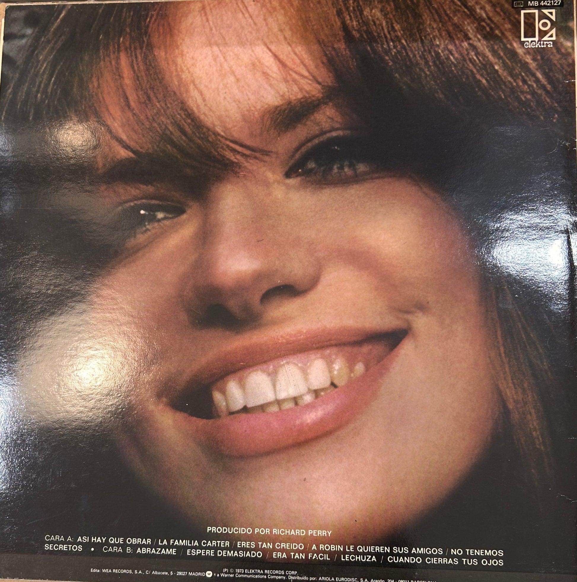 LP Carly Simon ‎– No Secrets 2ª Mano - DISCOS NAKASHA