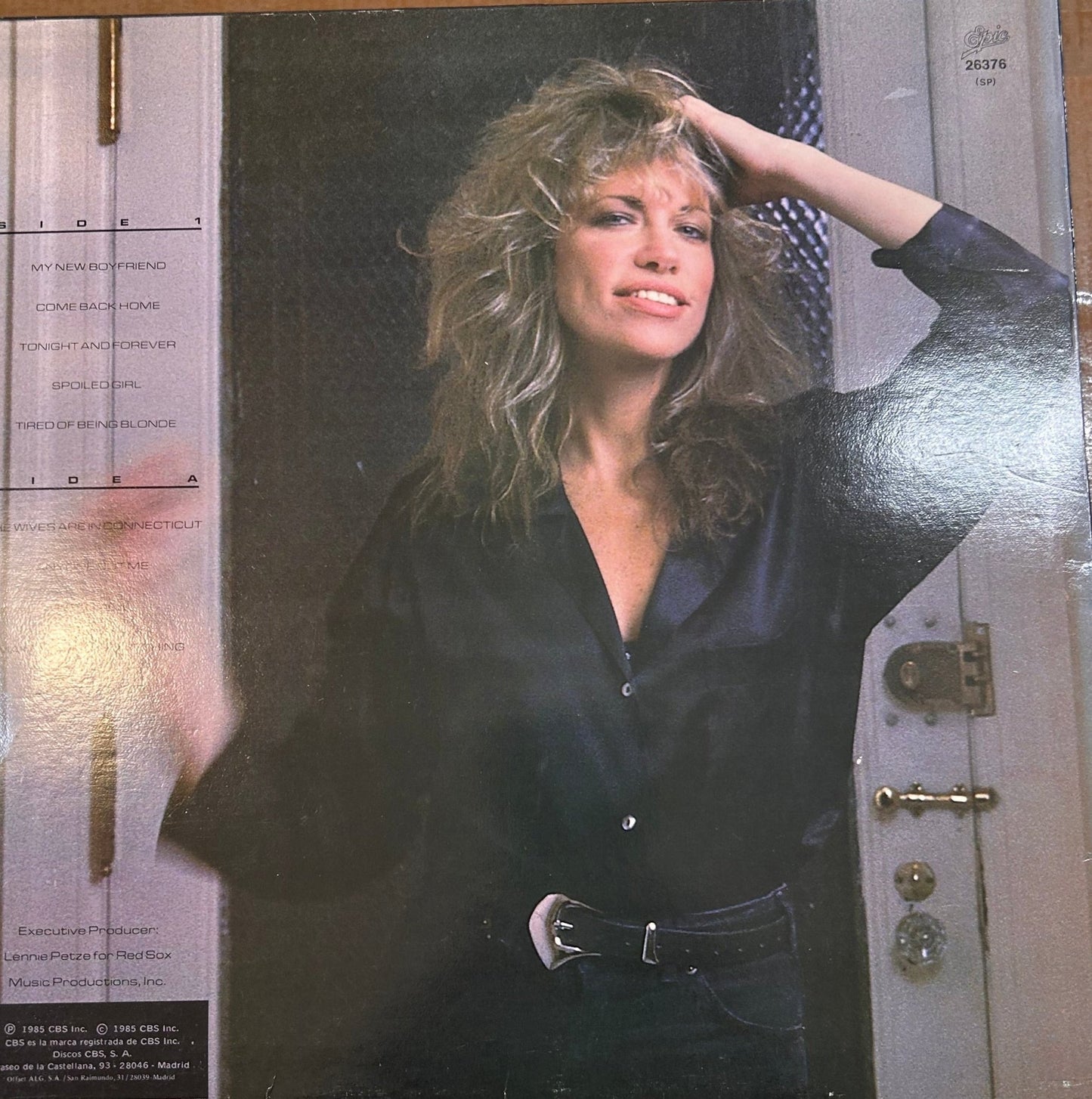 LP Carly Simon ‎– Spoiled Girl 2ª Mano - DISCOS NAKASHA